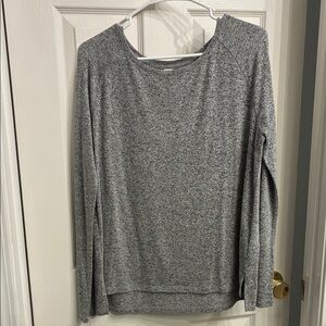 Old Navy Luxe Heather Gray Sweater